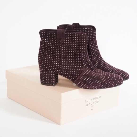 Laurence Dacade Wine Stud Boots - Picture 2 of 8